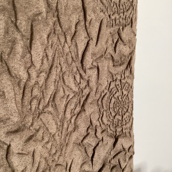 Chico’s Travelers Open Front Textured Blazer Jacket Bell Sleeves Size 2 (12/14) - Picture 6 of 13